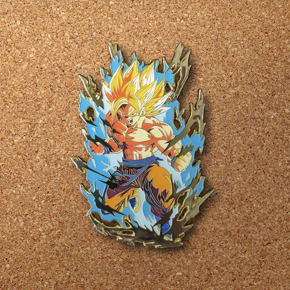 Super Saiyan Goku Enamel Pin
