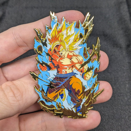 Super Saiyan Goku Enamel Pin
