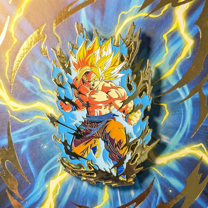 Super Saiyan Goku Enamel Pin