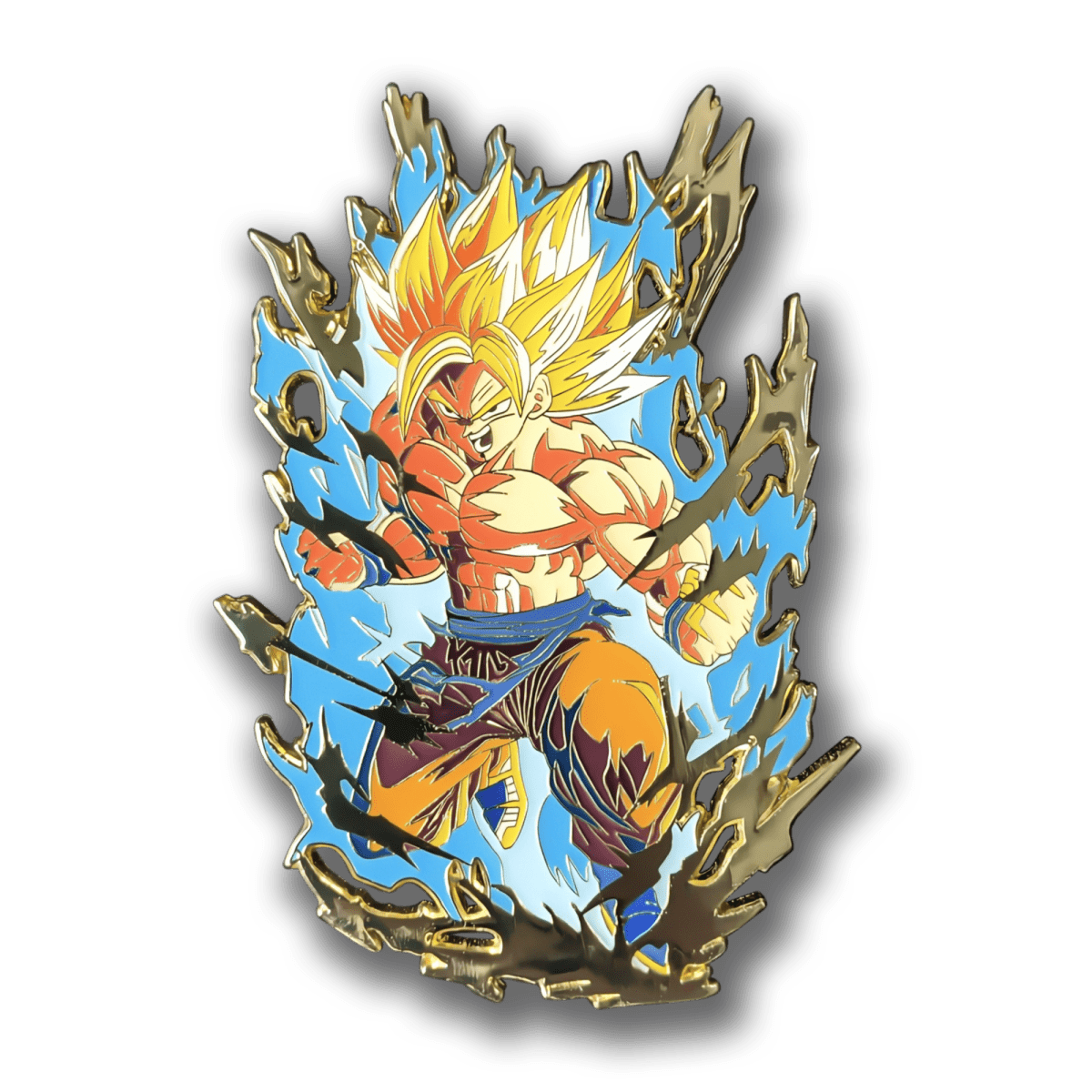 Super Saiyan Goku Enamel Pin