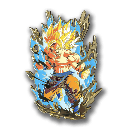 Super Saiyan Goku Enamel Pin