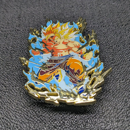 Super Saiyan Goku Enamel Pin