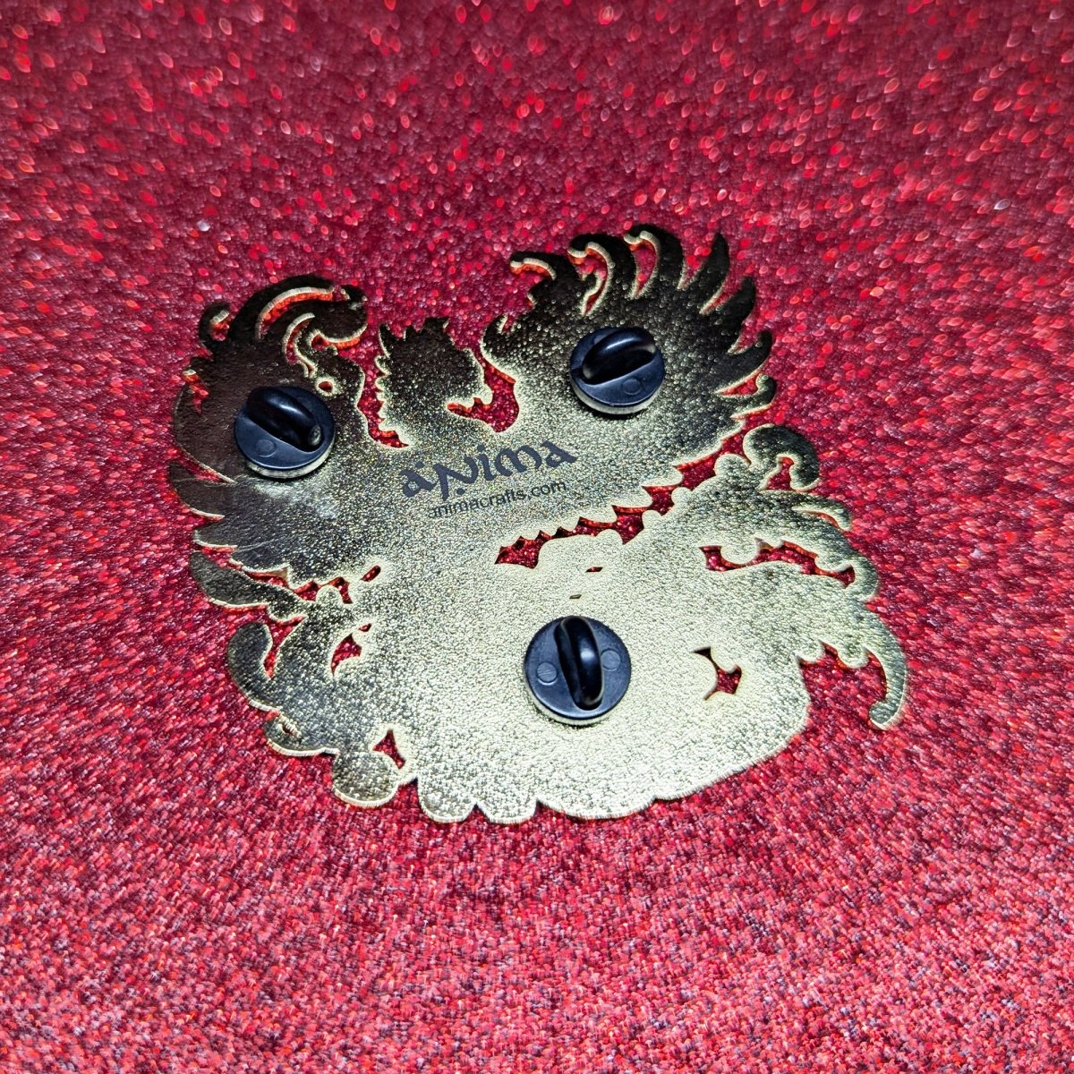 Suzaku Enamel Pin - Legendary Vermilion Bird