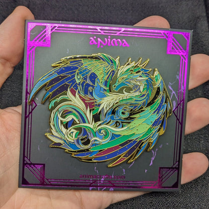 Veloris, The Aurora Dragon Enamel Pin (Dragon Aspects Vol.1) (B Grade)