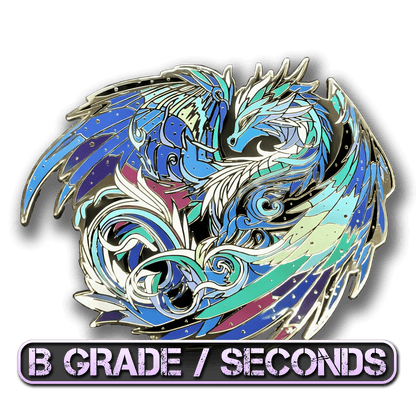 Veloris, The Aurora Dragon Enamel Pin (Dragon Aspects Vol.1) (B Grade)