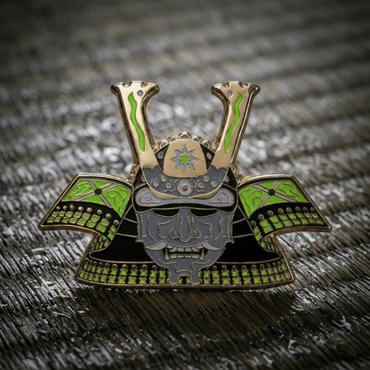 Venomous Kabuto Enamel Pin