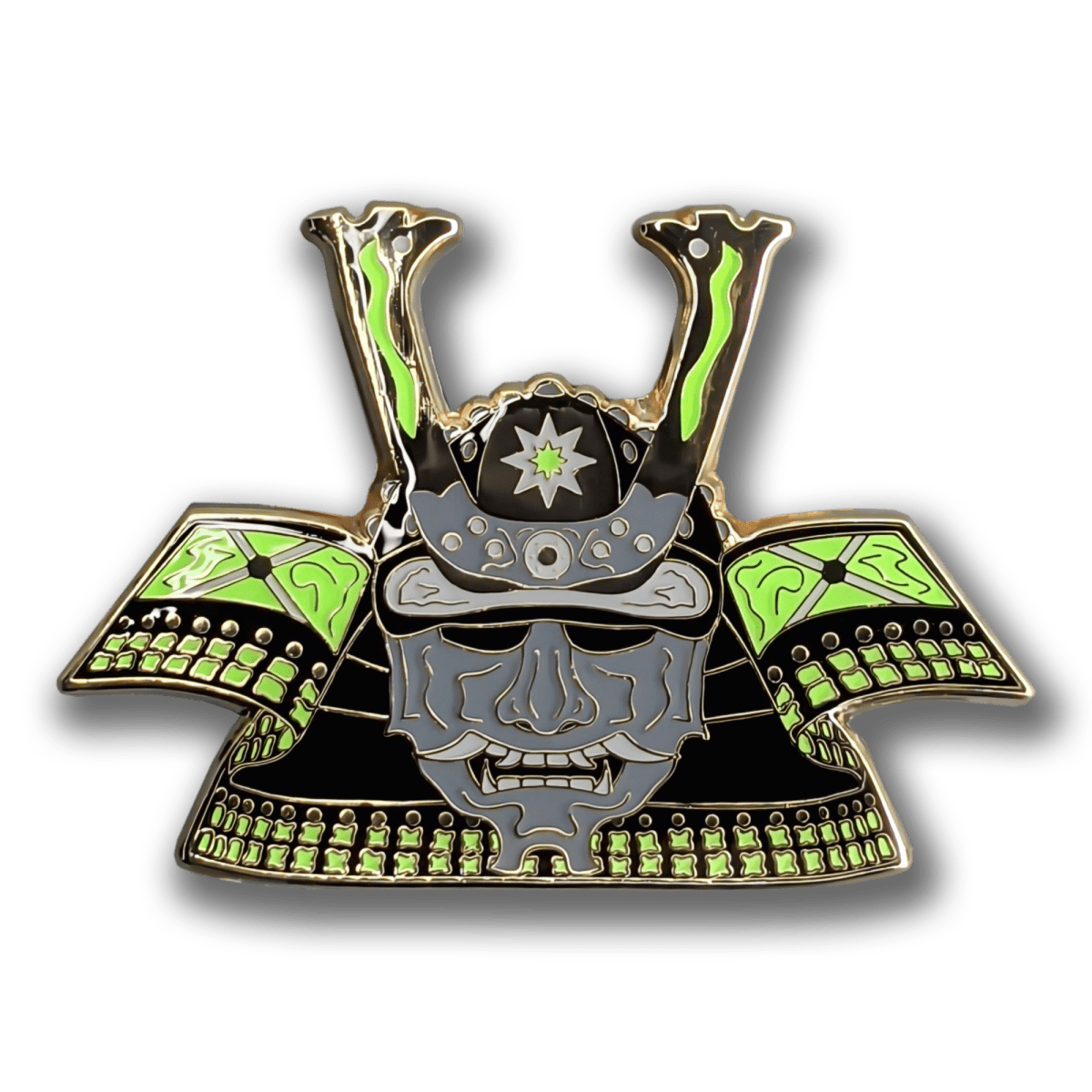 Venomous Kabuto Enamel Pin