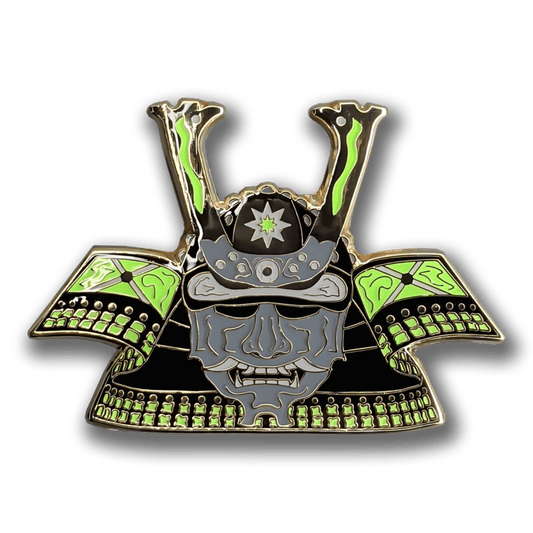 Venomous Kabuto Enamel Pin
