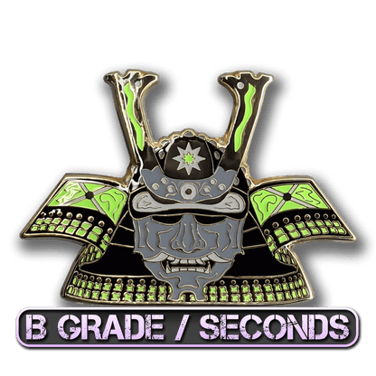 Venomous Kabuto Enamel Pin (B Grade)