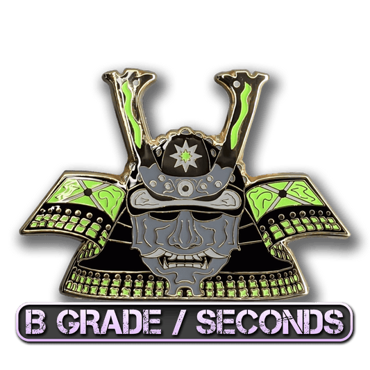 Venomous Kabuto Enamel Pin (B Grade)