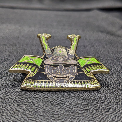 Venomous Kabuto Enamel Pin (B Grade)