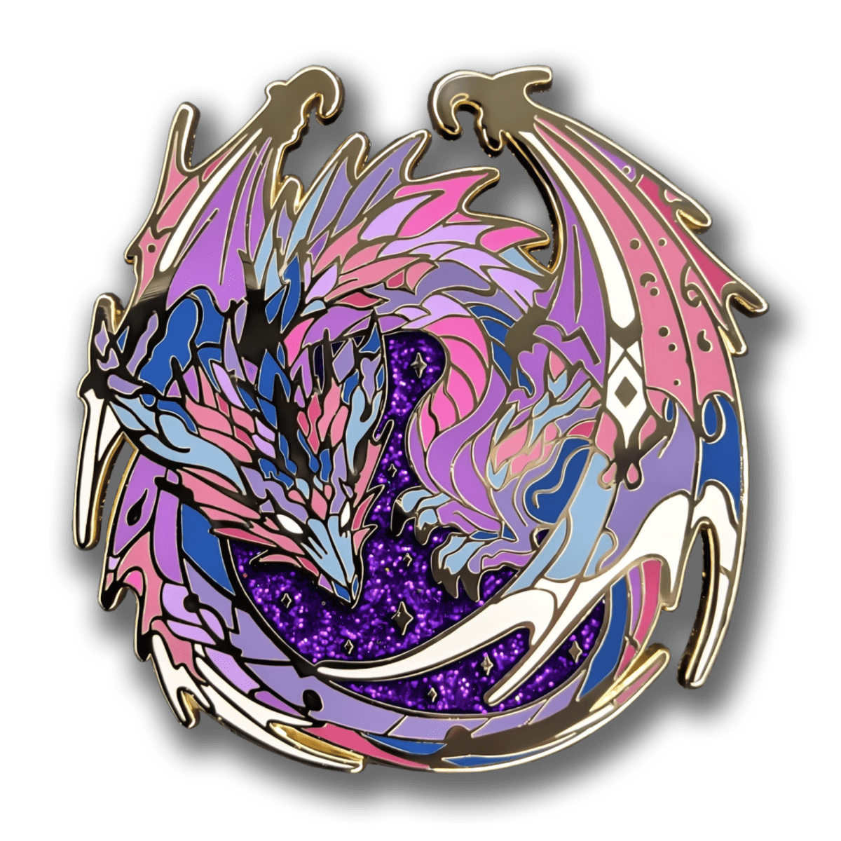 Void Dragon Enamel Pin