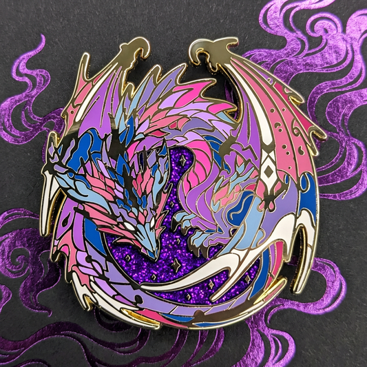 Void Dragon Enamel Pin