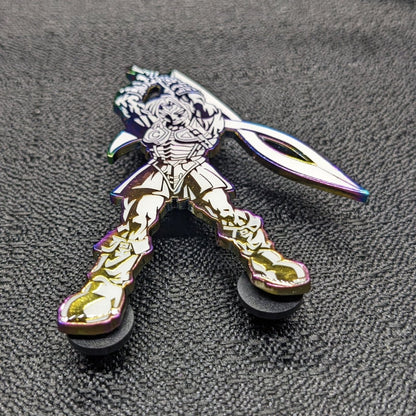 Whiteout Fierce Deity Link Enamel Pin (The Legend Of Zelda: Majora's Mask) | Limited Edition 25 (B Grade))