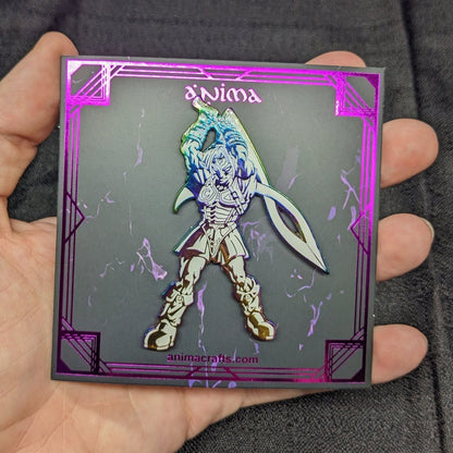 Whiteout Fierce Deity Link Enamel Pin (The Legend Of Zelda: Majora's Mask) | Limited Edition 25 (B Grade))