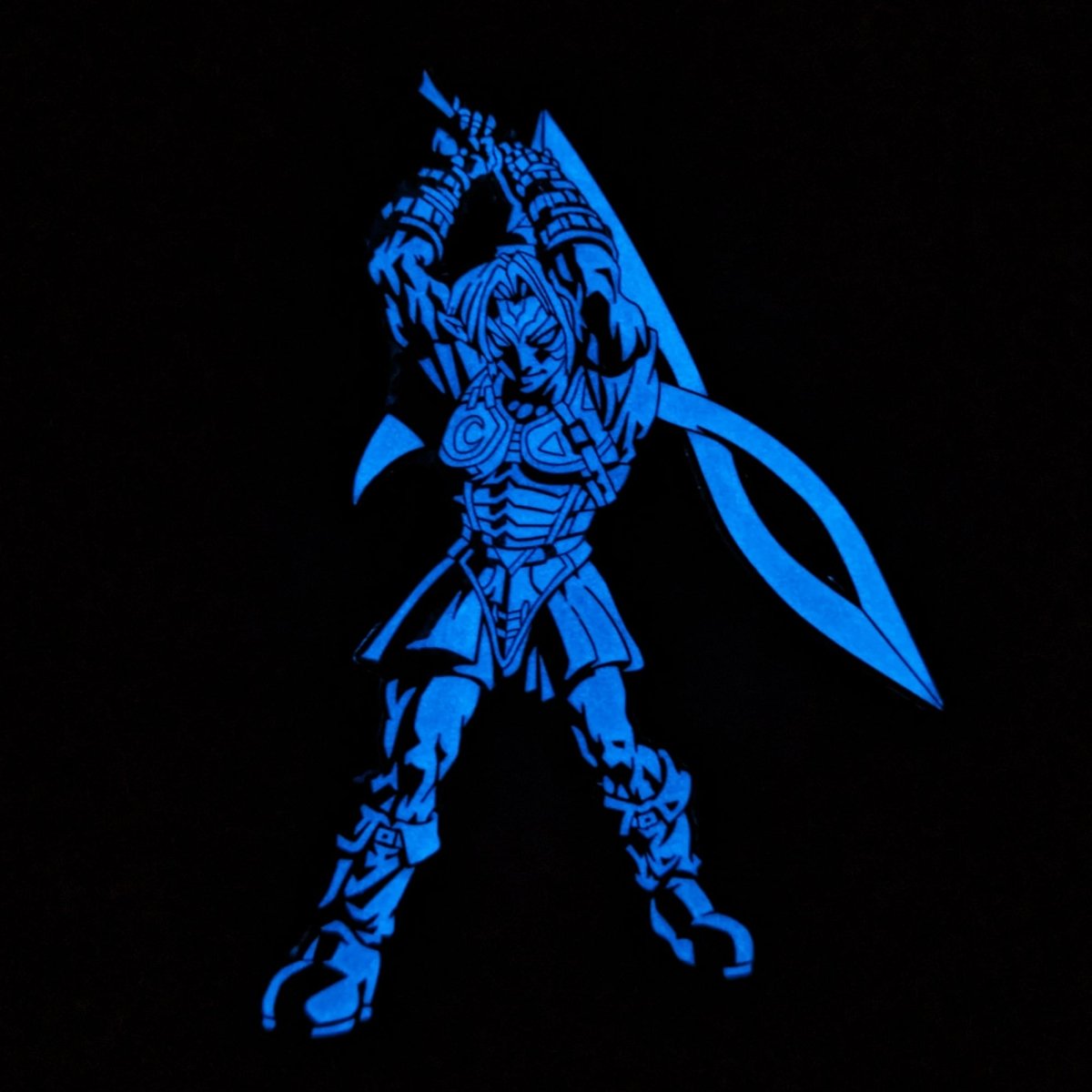 Whiteout Fierce Deity Link Enamel Pin (The Legend Of Zelda: Majora's Mask) | Limited Edition 25 (B Grade))