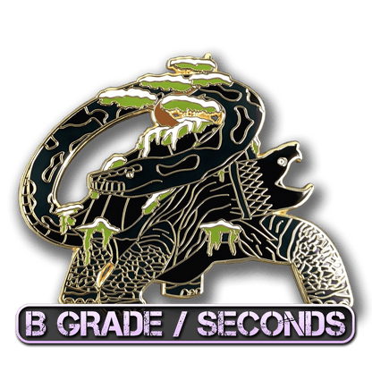 Xuanwu - The Black Tortoise Enamel Pin (LE500) (B Grade)