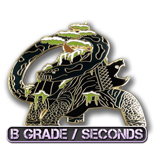 Xuanwu - The Black Tortoise Enamel Pin (LE500) (B Grade)