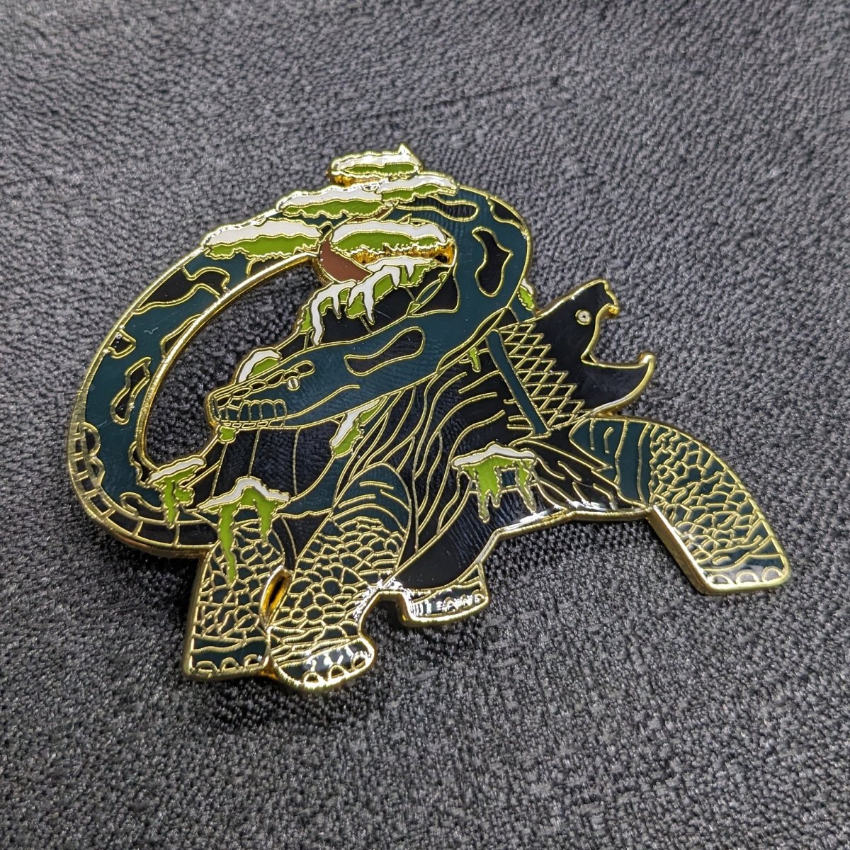 Xuanwu - The Black Tortoise Enamel Pin (LE500) (B Grade)