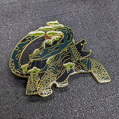 Xuanwu - The Black Tortoise Enamel Pin (LE500) (B Grade)