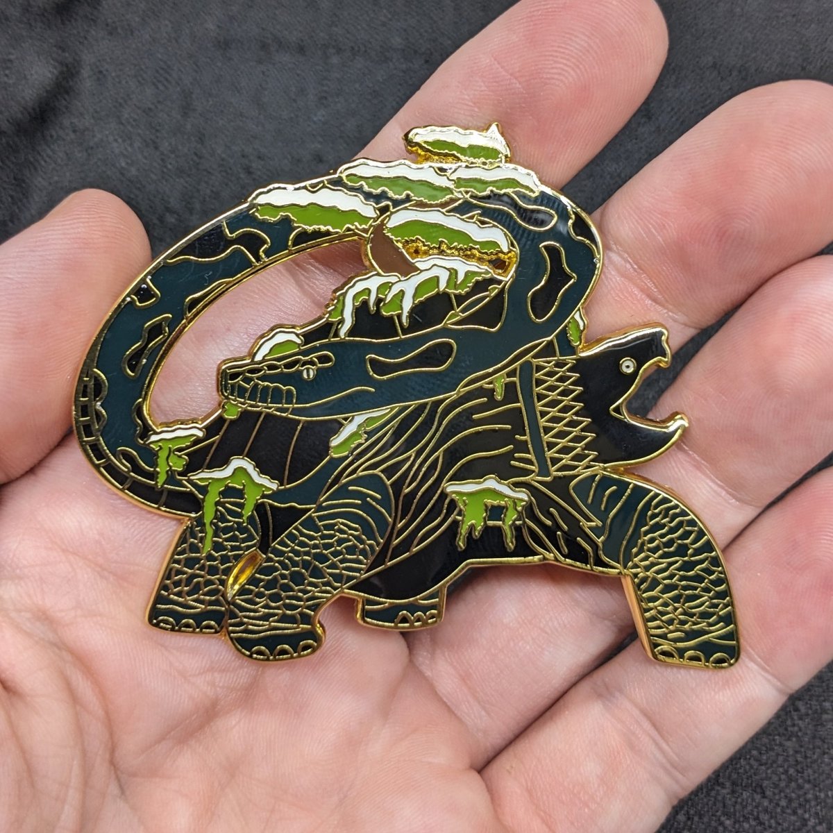 Xuanwu - The Black Tortoise Enamel Pin (LE500) (B Grade)