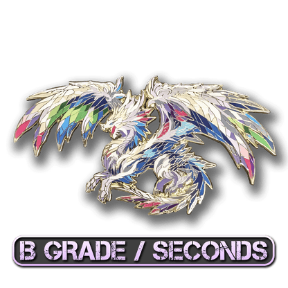 Xyloris, The Prismatic Dragon Enamel Pin (Dragon Aspects Vol.1) (B Grade)