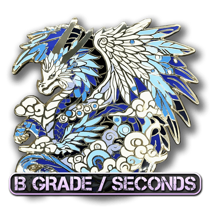 Zephyriel, The Sky Dragon Enamel Pin (Dragon Aspects Vol.1) (B Grade)