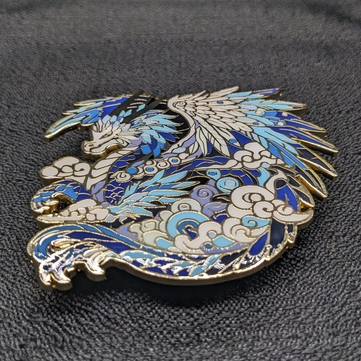 Zephyriel, The Sky Dragon Enamel Pin (Dragon Aspects Vol.1) (B Grade)