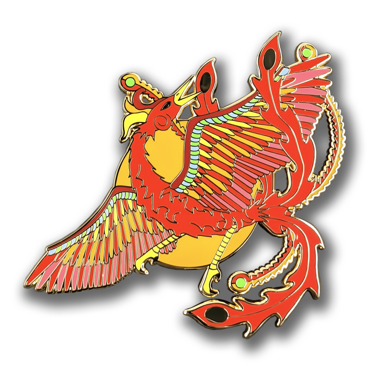 Zhuque - The Vermilion Bird Enamel Pin (LE500)
