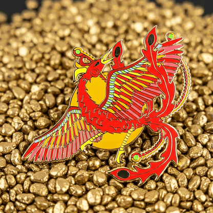 Zhuque - The Vermilion Bird Enamel Pin (LE500)