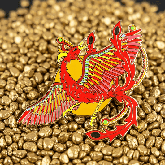 Zhuque - The Vermilion Bird Enamel Pin (LE500)