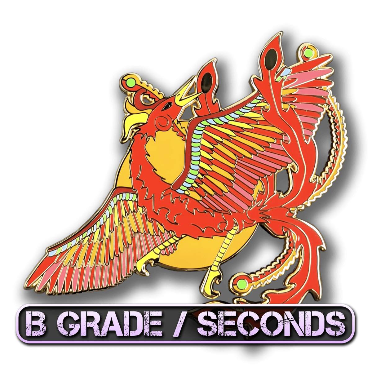 Zhuque - The Vermilion Bird Enamel Pin (LE500) (B Grade)