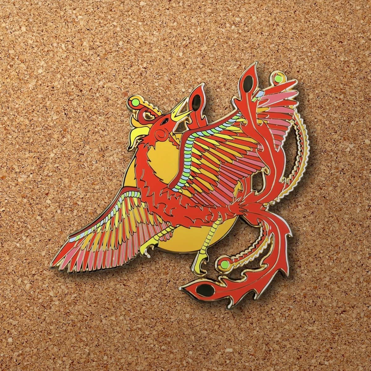 Zhuque - The Vermilion Bird Enamel Pin (LE500) (B Grade)