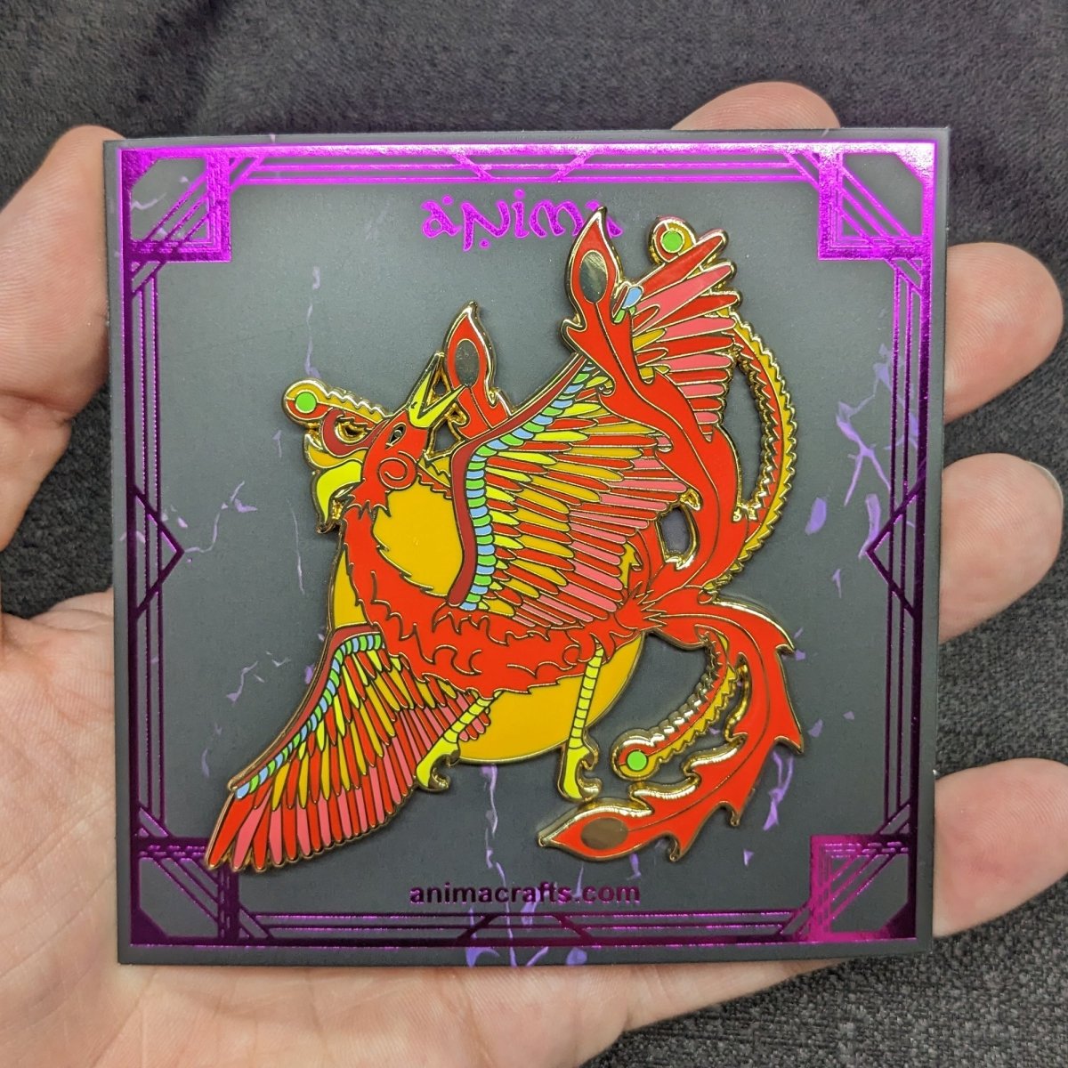 Zhuque - The Vermilion Bird Enamel Pin (LE500) (B Grade)