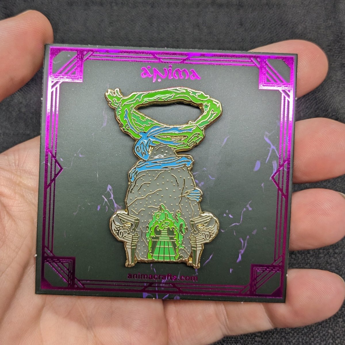 Zonai Shrine Enamel Pin (B Grade)