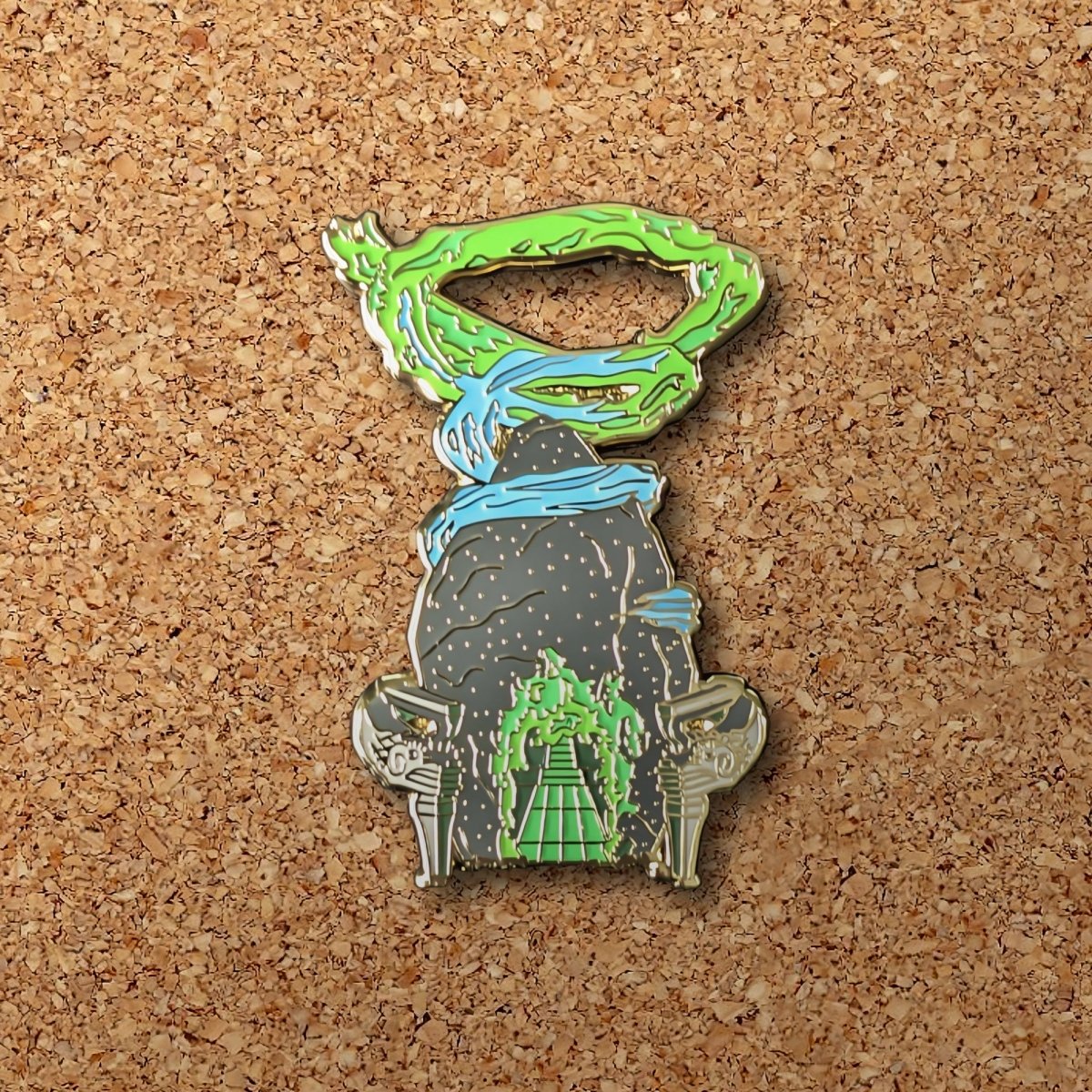 Zonai Shrine Enamel Pin (B Grade)