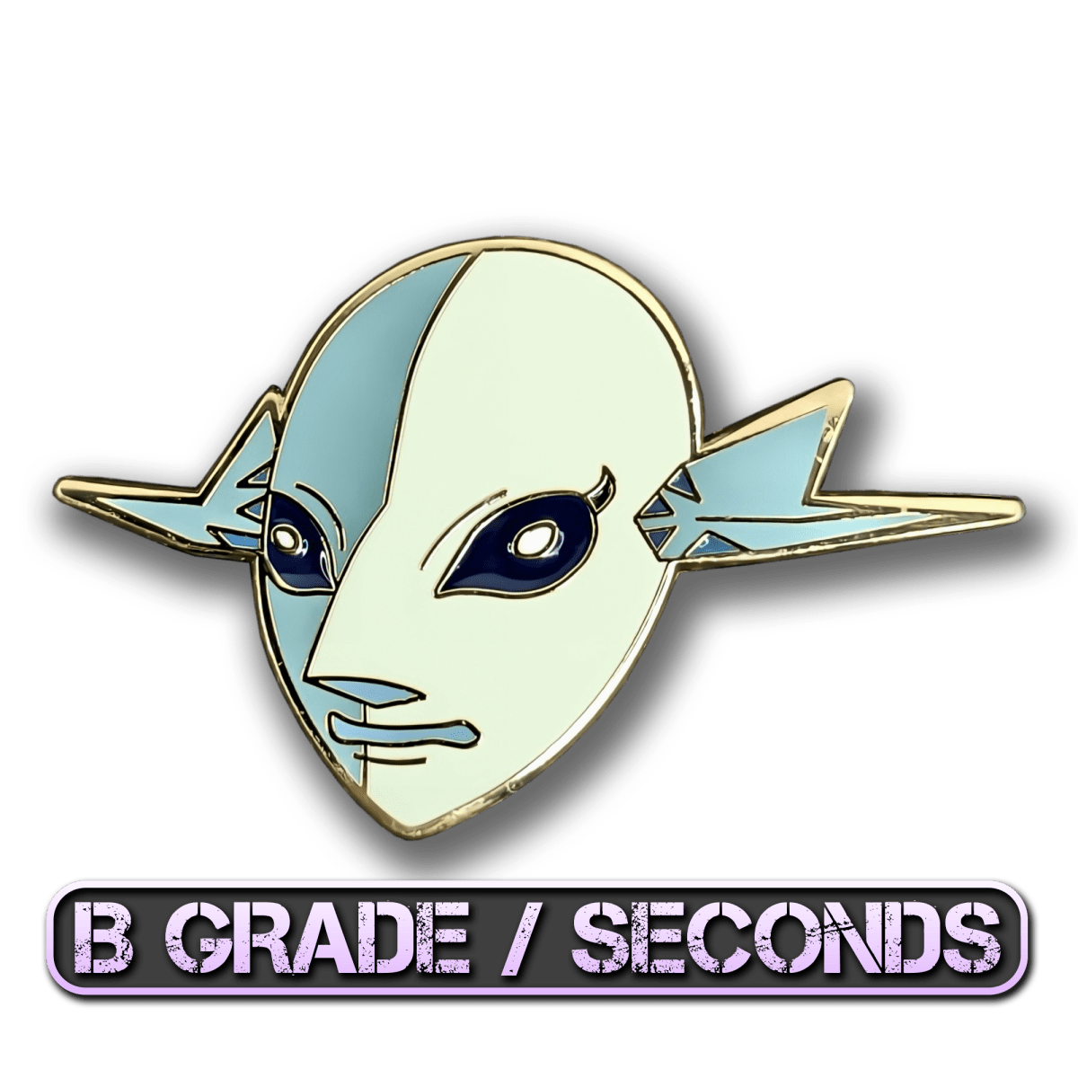 Zora Mask Enamel Pin (The Legend Of Zelda: Majora's Mask) (B Grade)