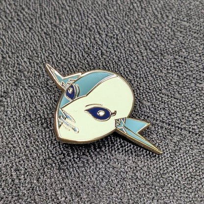 Zora Mask Enamel Pin (The Legend Of Zelda: Majora's Mask) (B Grade)