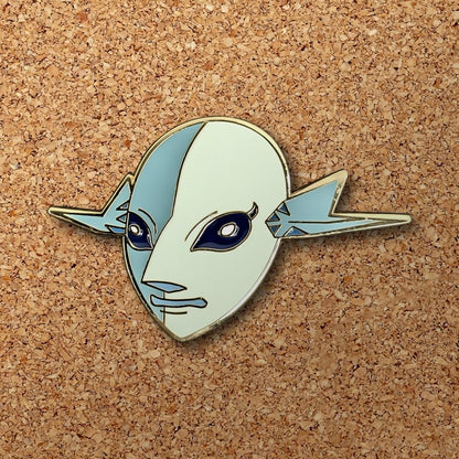 Zora Mask Enamel Pin (The Legend Of Zelda: Majora's Mask) (B Grade)