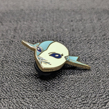 Zora Mask Enamel Pin (The Legend Of Zelda: Majora's Mask) (B Grade)