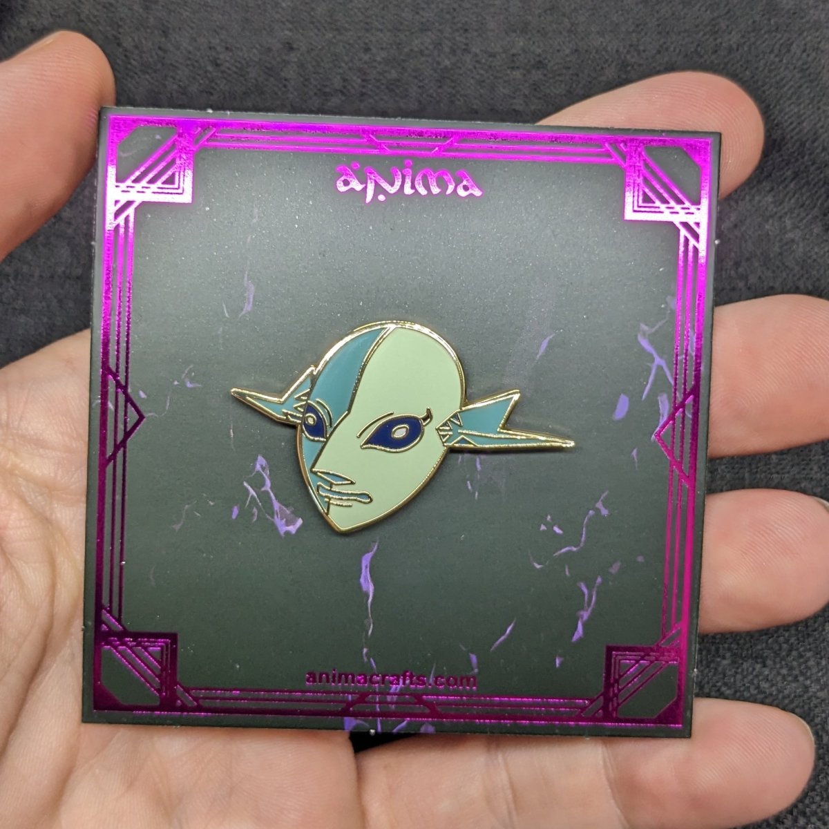 Zora Mask Enamel Pin (The Legend Of Zelda: Majora's Mask) (B Grade)