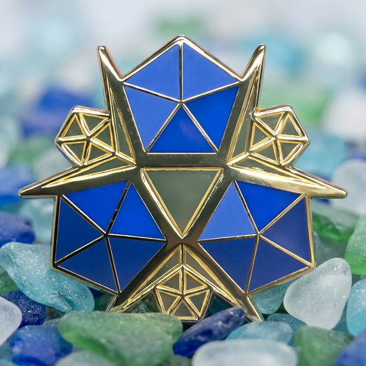 Zora's Sapphire Enamel Pin (The Legend Of Zelda: Ocarina Of Time)
