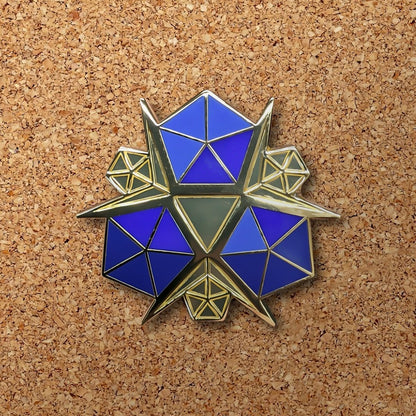 Zora's Sapphire Enamel Pin (The Legend Of Zelda: Ocarina Of Time) (B Grade)