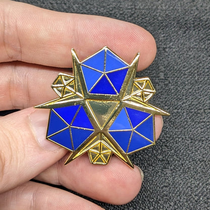 Zora's Sapphire Enamel Pin (The Legend Of Zelda: Ocarina Of Time) (B Grade)