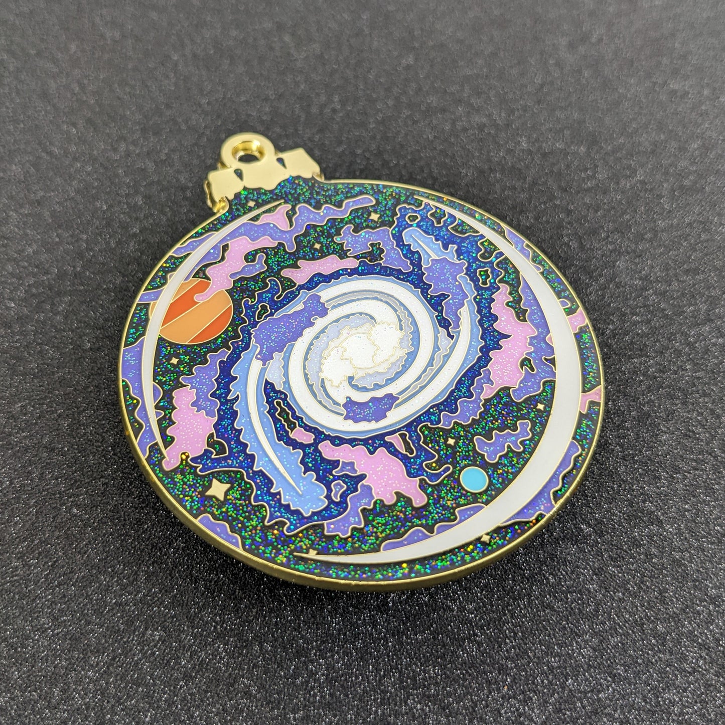 Galaxy Ornament Enamel Pin