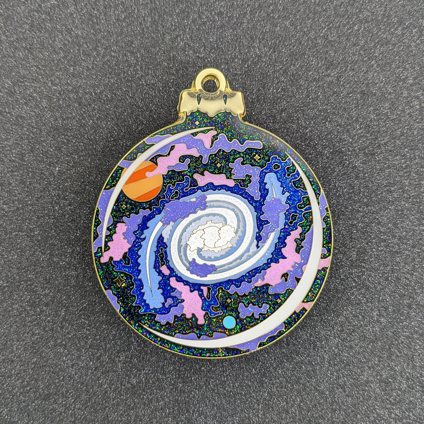 Galaxy Ornament Enamel Pin