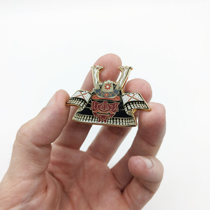 Hell Kabuto Enamel Pin