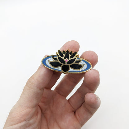 Black Lotus Enamel Pin (B Grade)