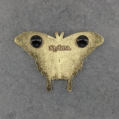 Blue Emperor Butterfly Enamel Pin (B Grade)