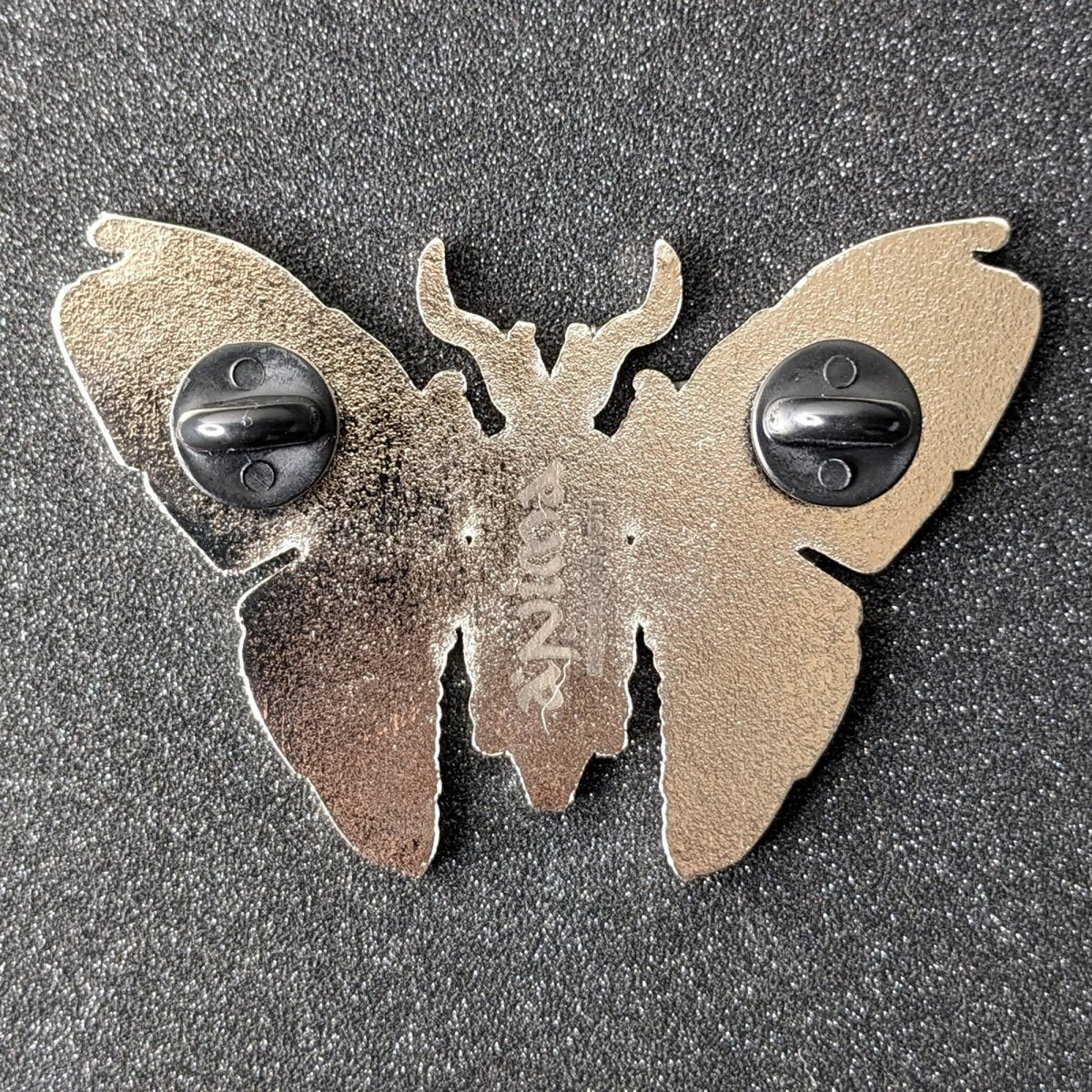 Blue Robot Butterfly Enamel Pin (B Grade)